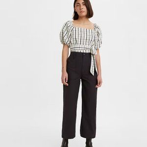 NWT Levi's Premium Ribcage Utility Wide-Leg Pants